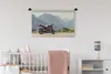 MuchoWow® Wandteppich Wandbehang Sportliches Fahrrad in Produktbild-Vorschau 2
