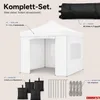 ONBEST Pavillon 3x3 | Wasserdicht | faltbar | Grau | mit Produktbild-Vorschau 11