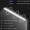 Lampe de bureau LED port USB 5 niveaux de luminosité 3 Voir les images du produit 4