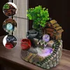 Mała fontanna Rockery z mgiełką LED, fontanna stołowa, Podgląd zdjęcia produktu 2