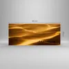 Bilder auf glas - Afrika Sahara Kamel Landschaft - 120x50cm Produktbild-Vorschau 3