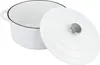 GRÄWE Gusseisentopf, emailliert, Ø 26 cm, Weiß Produktbild-Vorschau 2