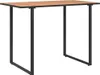 vidaXL Záhradný stôl, hnedý, 100 x 55 x 70 cm, drevo Náhľad obrázku produktu 1