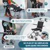 MobiclinicTransportný invalidný vozík z hliníkovej Náhľad obrázku produktu 15