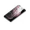 A screen protector is shown on top of a smartphone. Produktbild-Vorschau