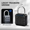 Smartes digitales Zahlenschloss 6 Stellig – App-gesteuert Produktbild-Vorschau 3