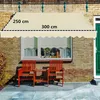 300cm Einziehbare Markise mit Handkurbel, Gelenkarmmarkise Produktbild-Vorschau 5