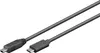 USB-C 2.0 Kabel, C Stecker  Mini B Stecker, schwarz - Produktbild-Vorschau 5