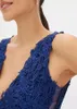 Bonprix abito da sera lungo con corpetto in pizzo blu Anteprima dell’immagine prodotto 6