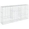 vidaXL Gabion z pokrywą 300x50x150 cm Ocynkowane żelazo Podgląd zdjęcia produktu 1