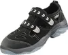 A single black and gray safety shoe is shown against a white background. Produktbild-Vorschau