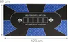 Relaxdays Pokermatte, 120x60 cm, Texas Hold'em, rutschfest, Produktbild-Vorschau 4
