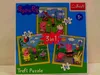 Prasiatko Peppa Krásny deň - Puzzle 3v1 20-50 dielikov Náhľad obrázku produktu 5