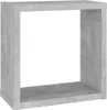 vidaXL Würfelregale 2 Stk. Betongrau 30x15x30 cm Produktbild-Vorschau 7