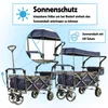 IMLEX Bollerwagen faltbar mit Dach IM-4268 Mitternachtblau Produktbild-Vorschau 6
