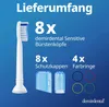 8 spazzolini demirdental Sensitive per Philips Sonicare | Anteprima dell’immagine prodotto 7