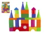 A colorful castle made of building blocks. Podgląd zdjęcia produktu
