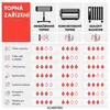 Klarstein Infračervený ohřívač, přenosný elektrický Náhled obrázku produktu 10