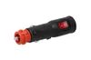 A black car cigarette lighter adapter with a red switch on a white background. Anteprima dell’immagine prodotto