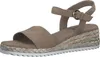Plateausandalen 28107 taupe 41 Produktbild-Vorschau 5