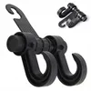 Autositz-Kopfstützenhaken 11 cm 1 Stück Schwarz Produktbild-Vorschau 1