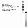 Digitale Lebensmittelsonde-Thermometer mit 2-Punkt-Kalibrierzertifikat Productafbeelding-voorbeeld