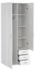 10628 Armoire SPACE Armoire à portes blanc brillant Voir les images du produit 7