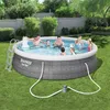 Bestway Fast Set 457 x 107 cm Aufblasbares Schwimmbecken Produktbild-Vorschau 18