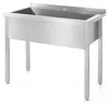 HENDI Table avec bac de lavage individuel - soudé, Voir les images du produit 2