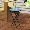 Outsunny Beistelltisch klappbar Gartentisch mit Produktbild-Vorschau 9