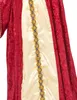 Costume da regina bambina medievale rosso-crema-oro - Anteprima dell’immagine prodotto 4