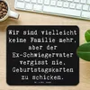 Mr. & Mrs. Panda Mouse Pad Spruch Ex-Schwiegervater Grüße - Produktbild-Vorschau 2
