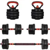 MOVIT 6in1 Hantelset 20 kg Rot XXL Profi Hantelset 2 Produktbild-Vorschau 1
