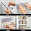 mDesign Gewürzregal Küchenregal Organizer selbstklebend Produktbild-Vorschau 3