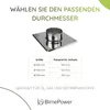 BirnePower Edelstahl Ofenrohr Kaminrohr Rauchrohr Produktbild-Vorschau 5