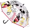 Ombrello Topolino Trasparente Ø 71 cm Rosso Anteprima dell’immagine prodotto 1