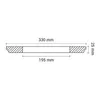 Rosone da soffitto Profhome 156006 neoclassicismo Ø 33 cm Anteprima dell’immagine prodotto 4