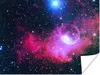 MuchoWow® Poster Universum - Planeten - Rosa - Jungen - Produktbild-Vorschau 1