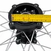 Dirtbike Komplettrad Pitbike Stahlfelge Ersatzreifen hinten Produktbild-Vorschau 7