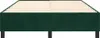 vidaXL Boxspringbedframe, donkergroen, 140x190 cm, fluweel Productafbeelding-voorbeeld 4