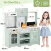 Merax Kinderküche Spielküche aus Holz und Kunststoff, Produktbild-Vorschau 7