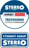 Two circular and rectangular badges with text and logos related to product testing and purchasing. Anteprima dell’immagine prodotto