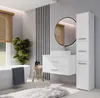 NEL 80 Badezimmer-Waschtischunterschrank, weiß, Produktbild-Vorschau 6