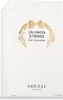 A white box with gold lettering and design. Voir les images du produit