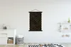 MuchoWow® Textilposter Muster - Sechseck - Gold 120x180 cm Produktbild-Vorschau 2