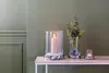 Fink Windlicht mit Glas Le Decor silberfarben Keramik Höhe Produktbild-Vorschau 4