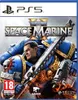 The image is a video game cover for Warhammer 40,000: Space Marine 2 on PS5. Produktbild-Vorschau