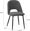 Albatros Esszimmerstühle mit Cord-Bezug 2er Set SILVI, Produktbild-Vorschau 6