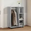 vidaXL Šatní skříň Grey Sonoma 80x40x110 cm výrobek ze Náhled obrázku produktu 2