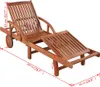 VidaXL 42594, Lounge, Drewno akacjowe, 110 kg, 680 mm, 2000 Podgląd zdjęcia produktu 7